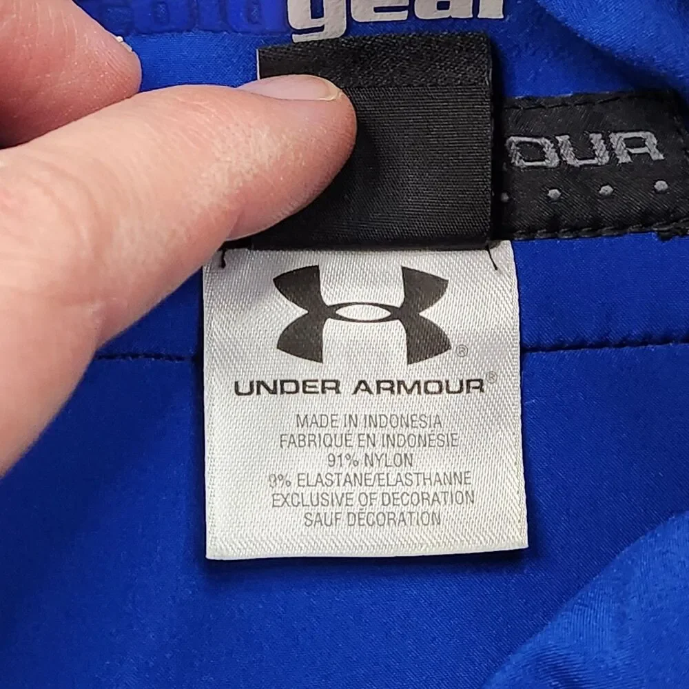 Under Armour Pants Men's 38x32 Black‎ ColdGear Nylon Stretch Golf Performance